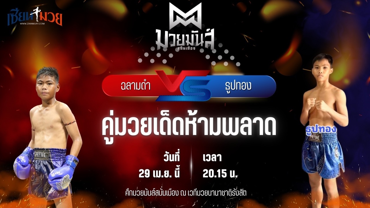 วิเคราะห์มวย ศึกมวยมันส์สนั่นเมือง ช่วงที่ 2 ฉลามดำ ศิษย์พนัญเชิง พบ ธูปทอง แดงรถดี