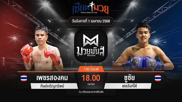 ไฮไลท์มวยศึกมวยมันส์สนั่นเมือง ระหว่าง เพชรสองคม ศิษย์เจริญทรัพย์ พบ ชูชัย เดชสิงห์ใต้
